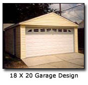 Photo of 18 x 20 Garage Design