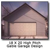 Image of 18 x 20 High Pitch Gable