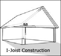 Image of I-Joist Garage Construction